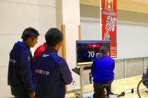 清原スポーツ祭典に学生がボランティア参加しました