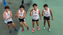 400ｍリレー　写真