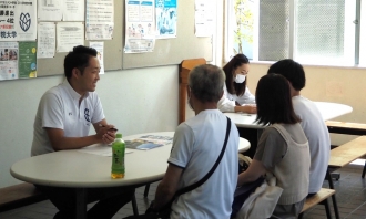 写真：個別相談