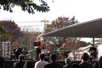 写真：学長ライブ