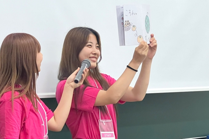 学生スタッフが大活躍