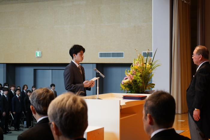 新入生宣誓（大学）